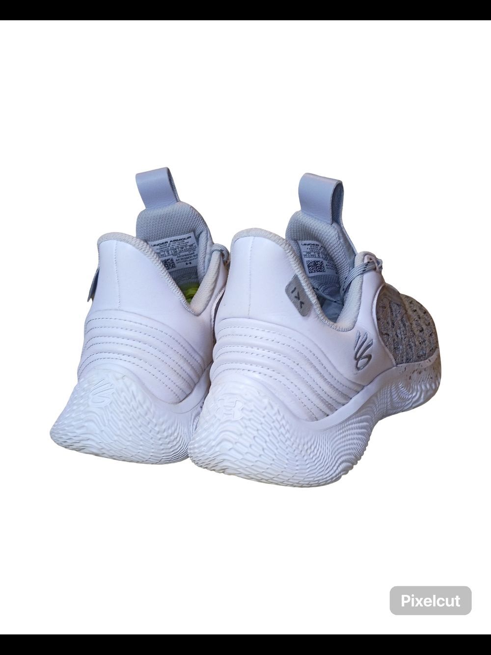 Under Armour Curry Flow Women’s Running Shoes | Light Gray/White| Size W-8/M-6.5 - Picture 4 of 9